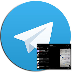 «BlackRed» тема для Telegram
